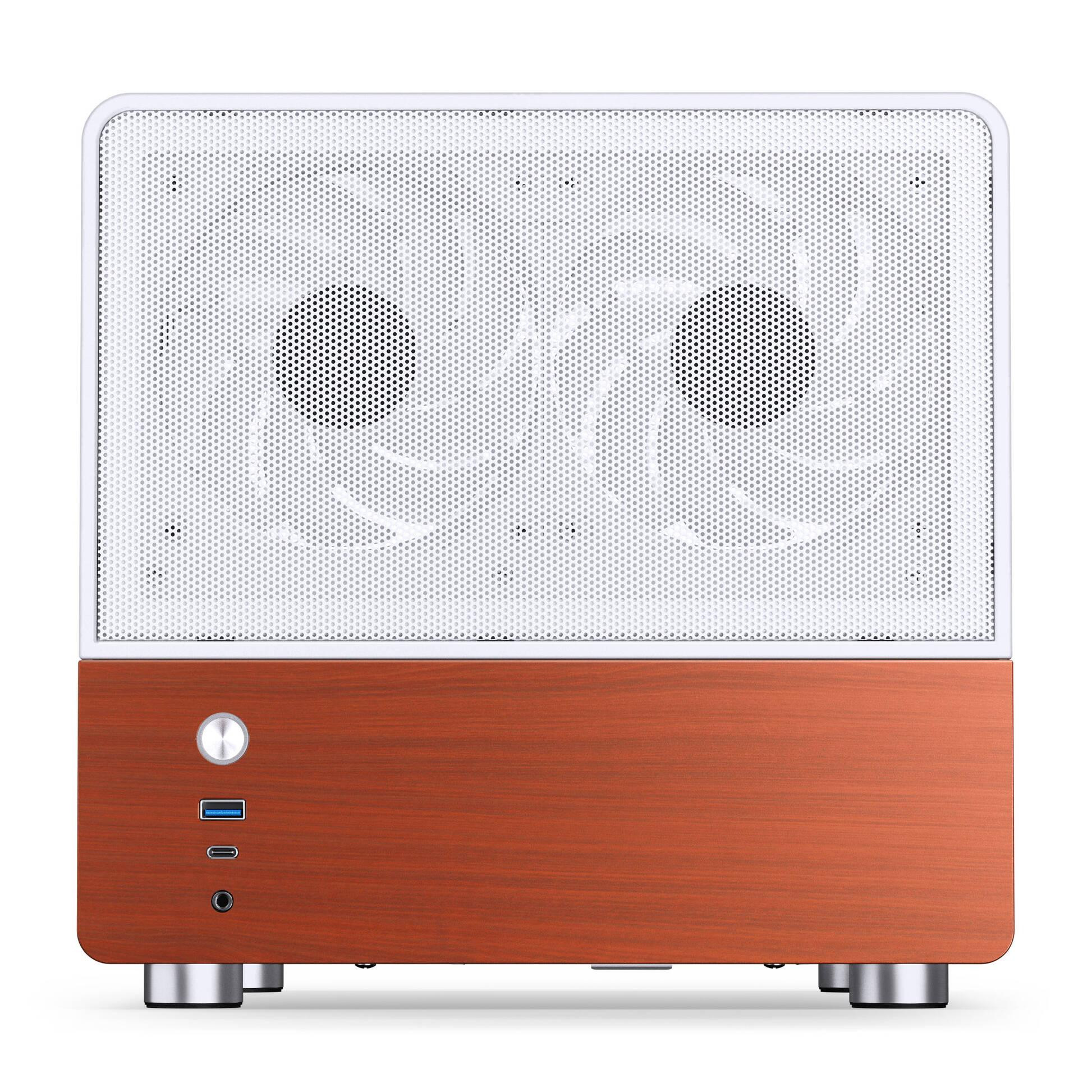 Кутия за компютър Jonsbo V12, Mini Tower, Micro ATX/Mini ITX, бял - GEJB-165 - 2
