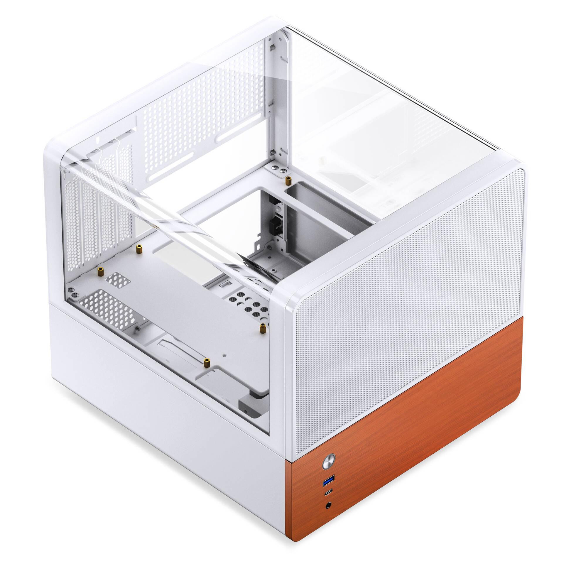 Кутия за компютър Jonsbo V12, Mini Tower, Micro ATX/Mini ITX, бял - GEJB-165 - 4