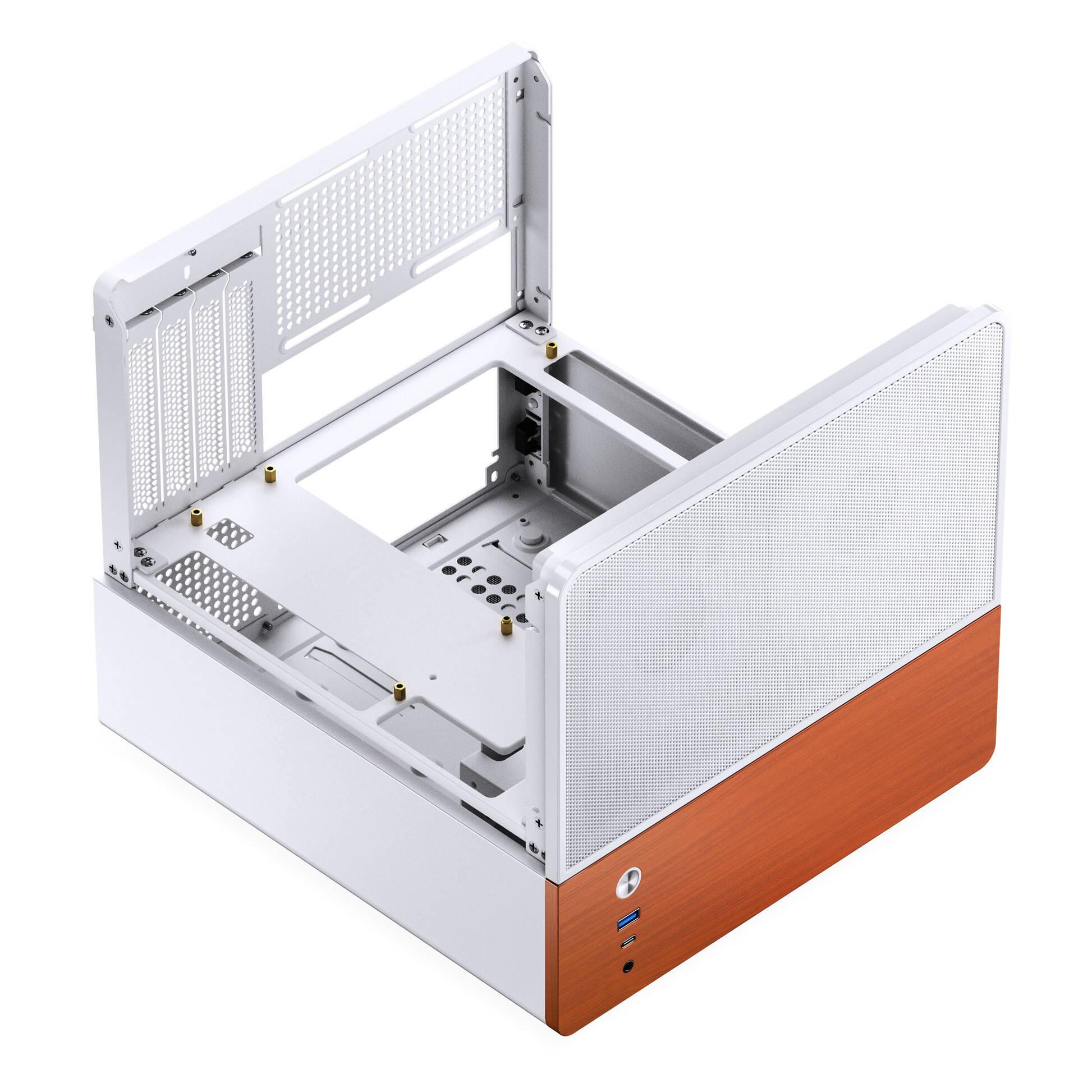 Кутия за компютър Jonsbo V12, Mini Tower, Micro ATX/Mini ITX, бял - GEJB-165 - 5
