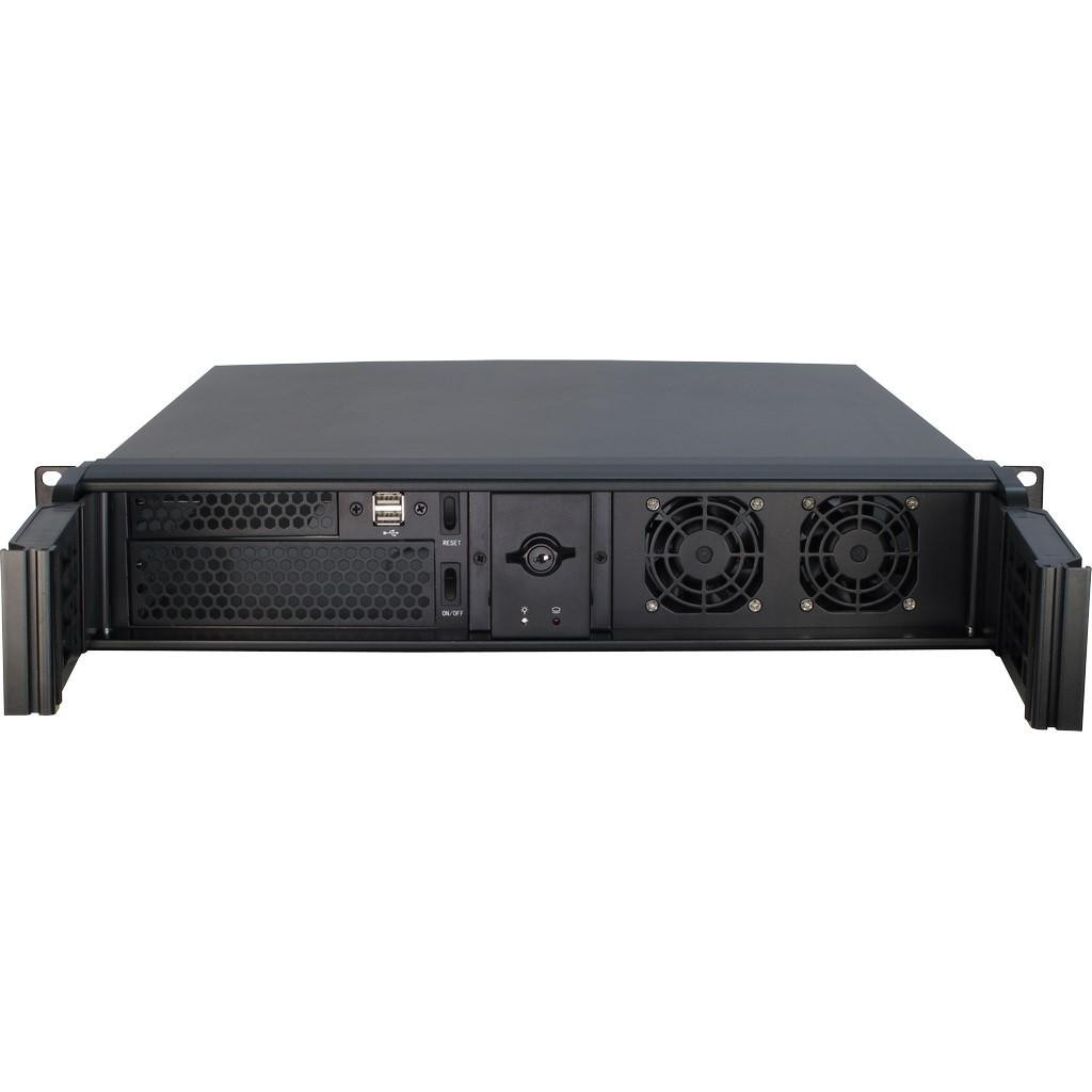 Кутия за сървър Inter-Tech IPC 2U-2098-SK, 19" Rack 2U, Mini ITX/μATX, без захранване - 88887180 - 2
