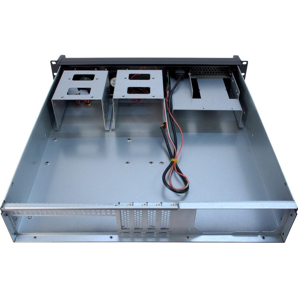 Кутия за сървър Inter-Tech IPC 2U-2098-SK, 19" Rack 2U, Mini ITX/μATX, без захранване - 88887180 - 4