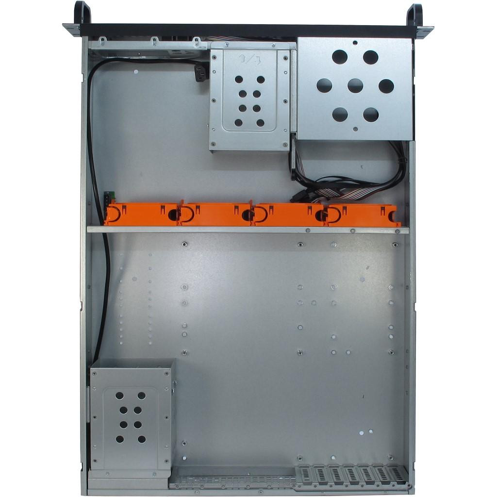 Кутия за сървър Inter-Tech 2U 2129-N, 2U Rack, E-ATX/ATX/mATX/Mini-ITX/SSI EEB, 7 слота, черна - 88887194 - 3