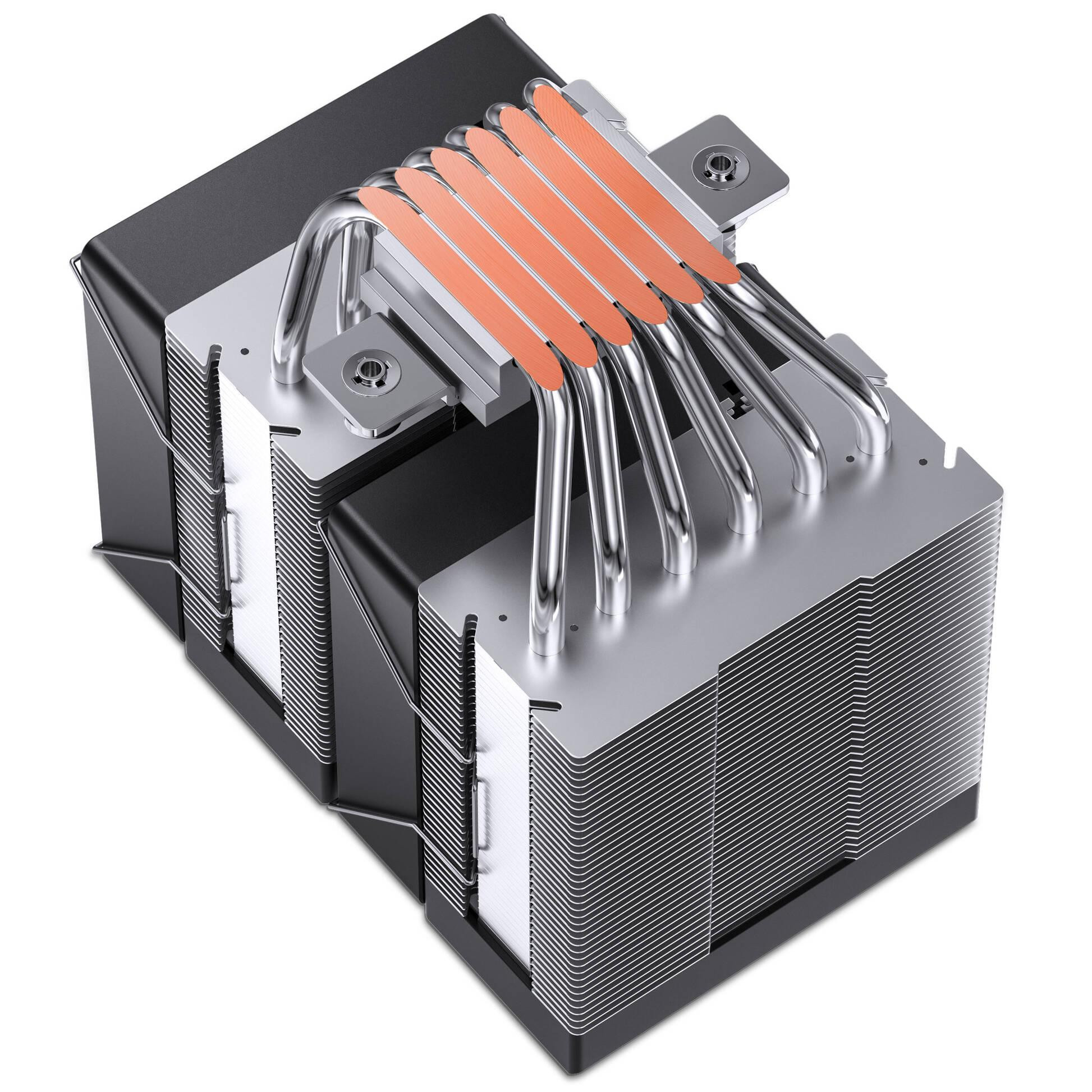 Охладител за процесор Jonsbo CR-1400 DV2 ARGB, 92mm вентилатор, 800-2300 RPM, Black - CPJB-053 - 6