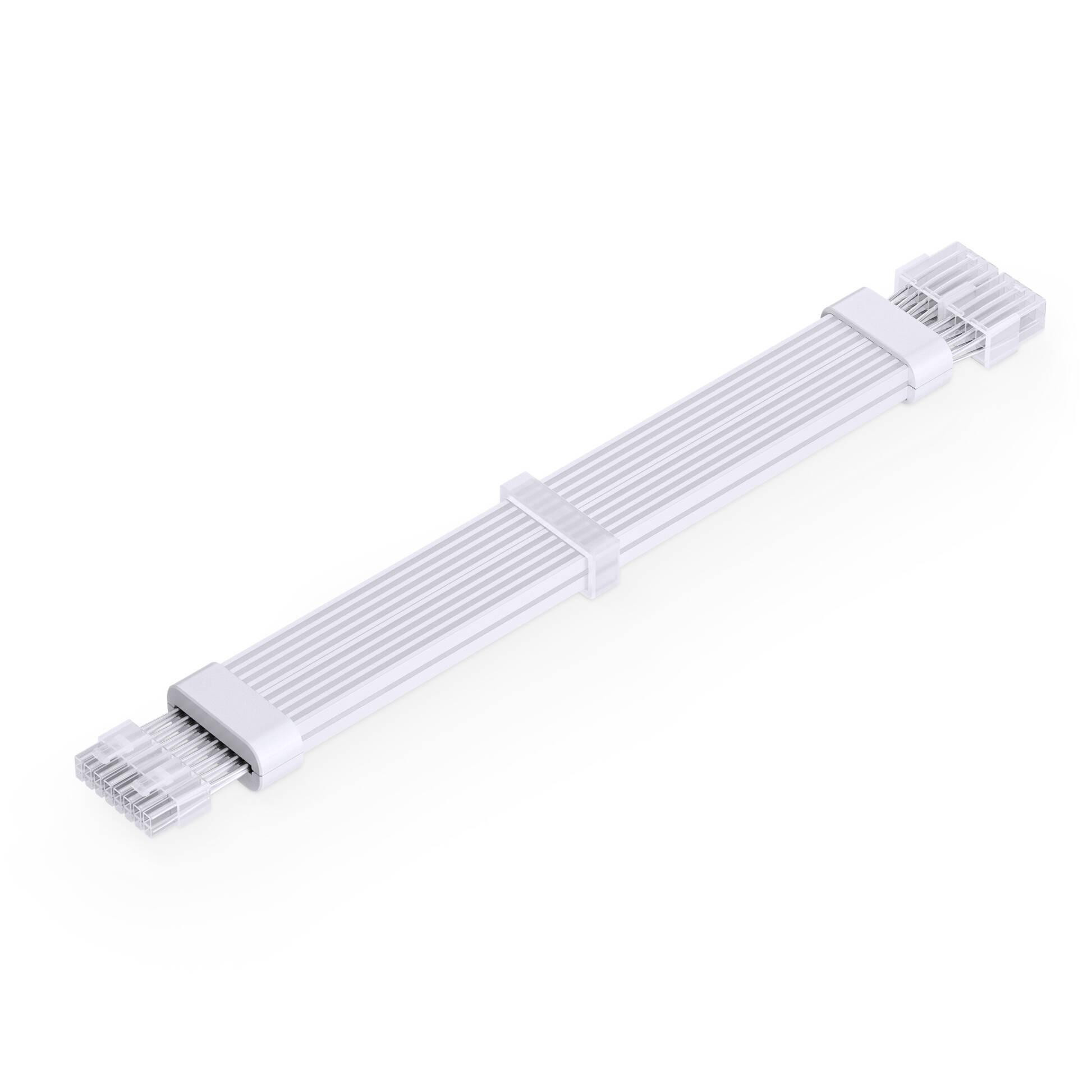 Удължителен кабел за видео карта JONSBO PC Light Cable, 2x 8-Pin, 300mm, бял - ZUAD-1562 - 2