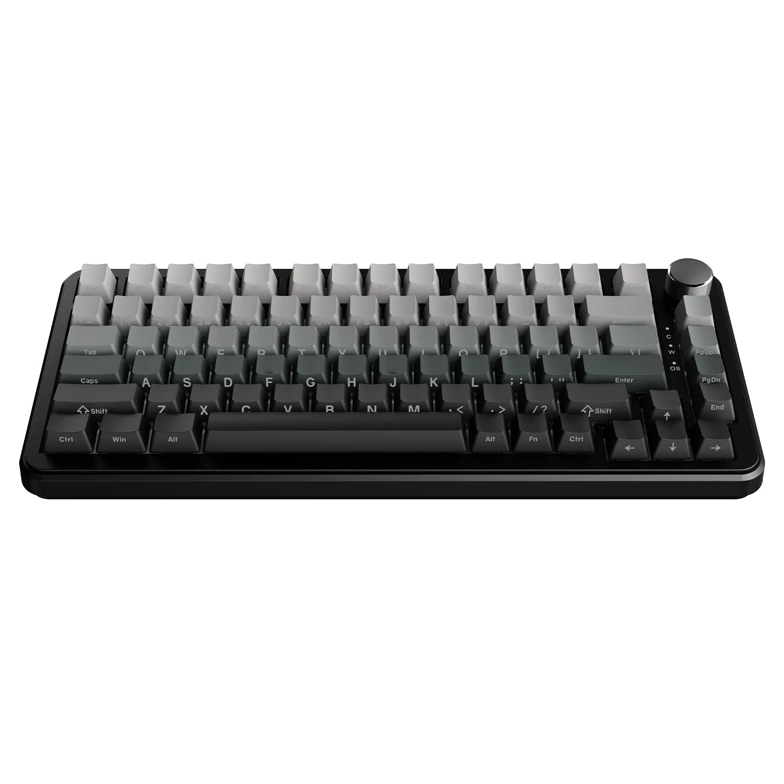 Безжична геймърска механична клавиатура Ajazz AK820 MAX, 75%, White Birch Linear суичове, PBT капачки, RGB подсветка, Triple Mode - AK820-MAX-WBS-SP - 4