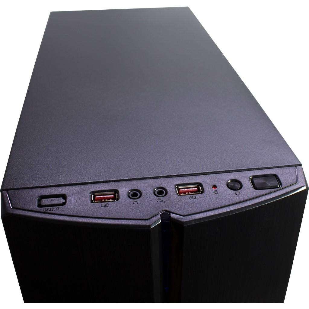 Кутия за компютър Inter-Tech B-48, Mid-Tower ATX, черна - 88881308 - 4