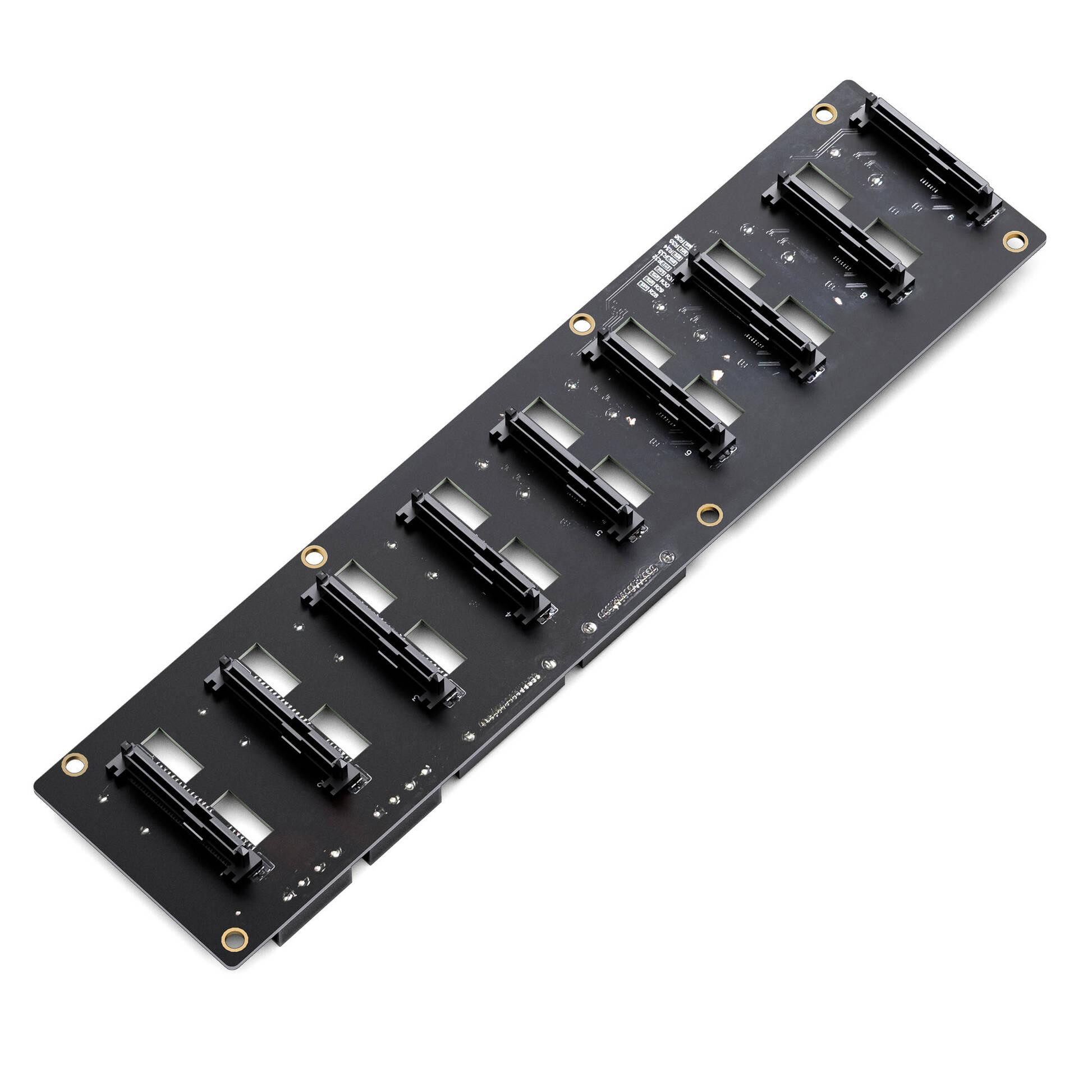 Кутия за компютър Jonsbo N6 NAS, Micro-ATX, Mini Tower, черна - GEJB-185 - 9