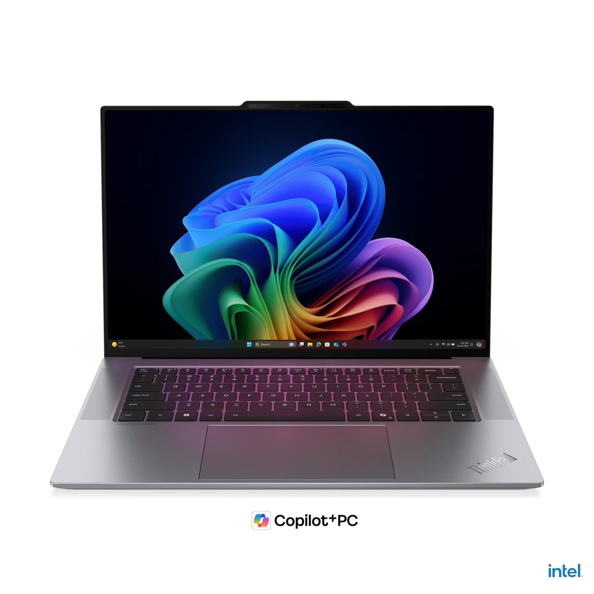 Лаптоп Lenovo ThinkPad X9-15p G1 Aura Edition, 15.3" 2.8K (2880x1800) OLED Touch, Intel Core Ultra X9 388H, Intel Arc B390, 32GB LPDDR5X, 1TB SSD, Windows 11 Pro - 21VV004BBM - 1