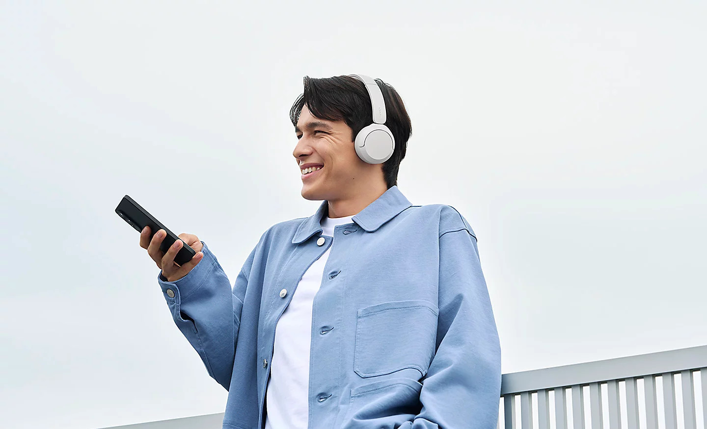 Слушалки Sony WH-CH530, безжични, вграден микрофон, до 55 часа работа, бели - WHCH530W.CE7 - 2