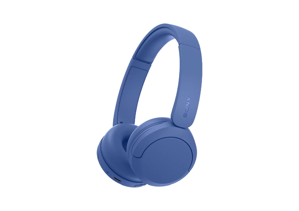 Слушалки Sony WH-CH530, Bluetooth, Overhead, Микрофон, 55 часа батерия, Сини - WHCH530L.CE7 - 1