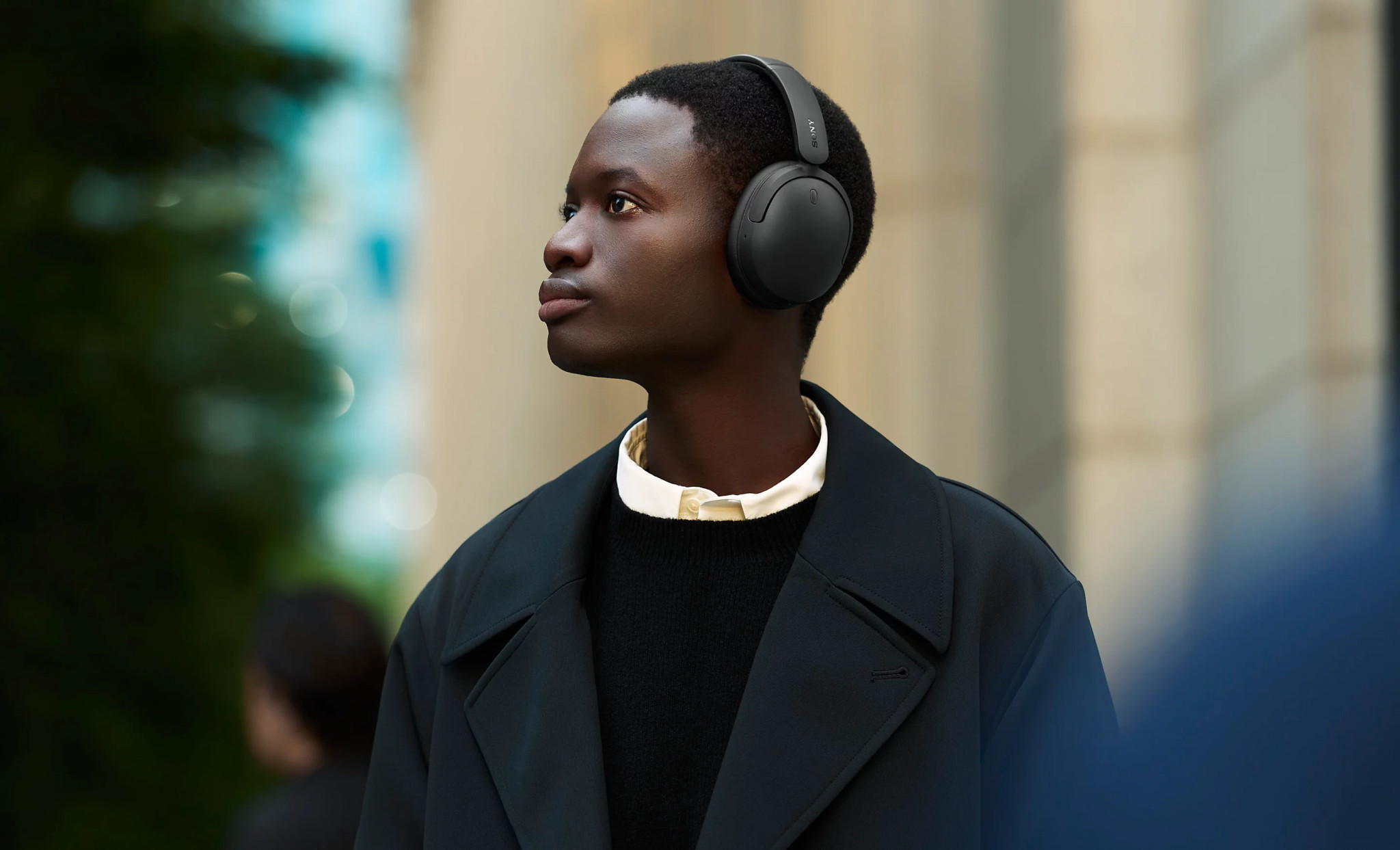 Слушалки Sony WH-CH730N, безжични, Noise Cancelling, вграден микрофон, до 40 часа работа, черни - WHCH730NB.CE7 - 3
