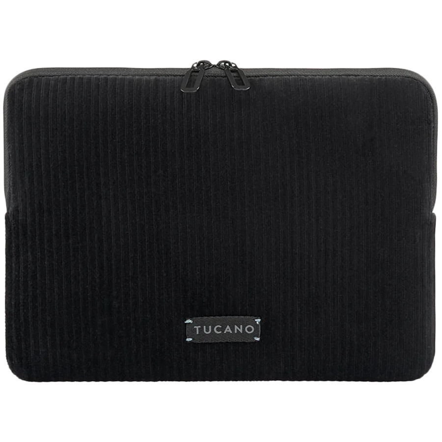Калъф Tucano Velluto 2, за MacBook Air 13/ MacBook Pro 13/ лаптопи 12", неопрен, черен - BFVEL2MB13-BK - 1