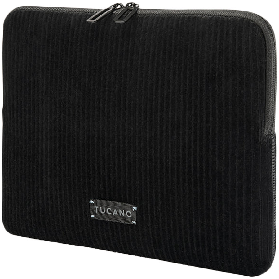 Калъф Tucano Velluto 2, за MacBook Air 13/ MacBook Pro 13/ лаптопи 12", неопрен, черен - BFVEL2MB13-BK - 2