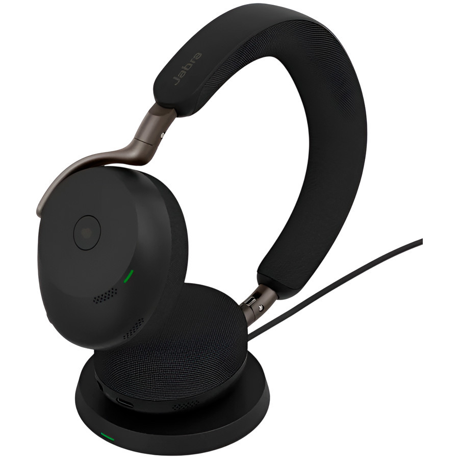 Слушалки Jabra Evolve3 75, Безжични, Bluetooth 5.3, ANC, Микрофон, USB-C, Черни - 37599-999-989 - 3