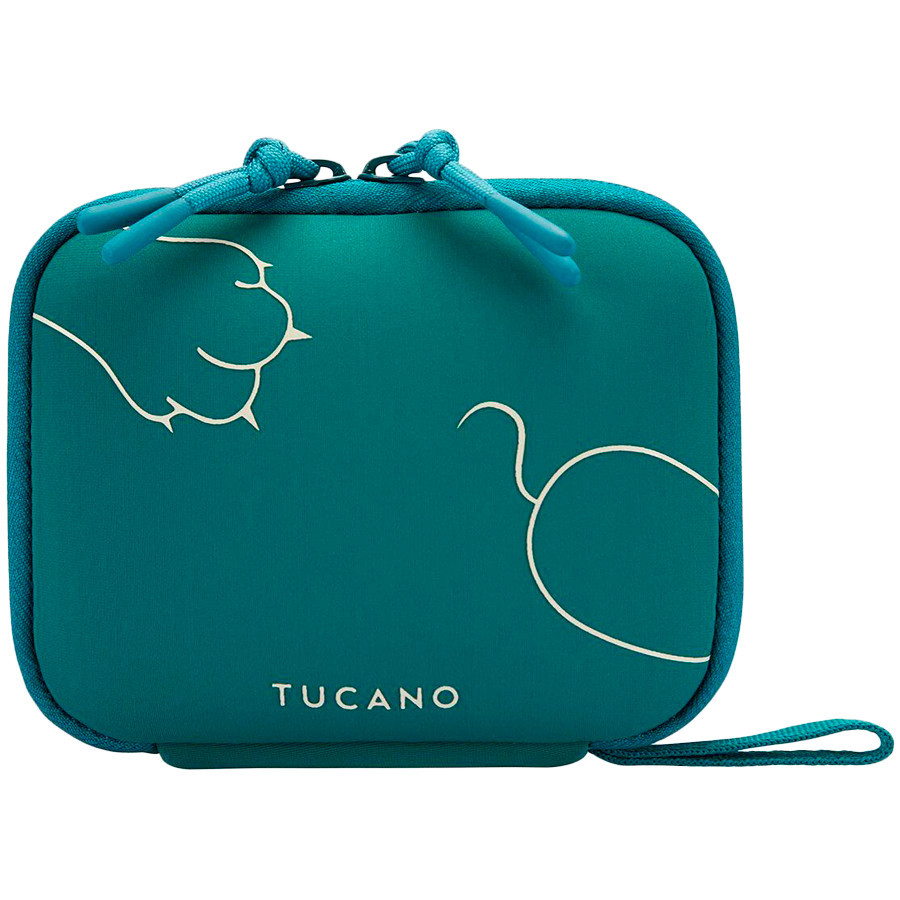 Органайзер Tucano Topo Hard Disk Pouch, неопрен, син - BTOPOHD-B - 1