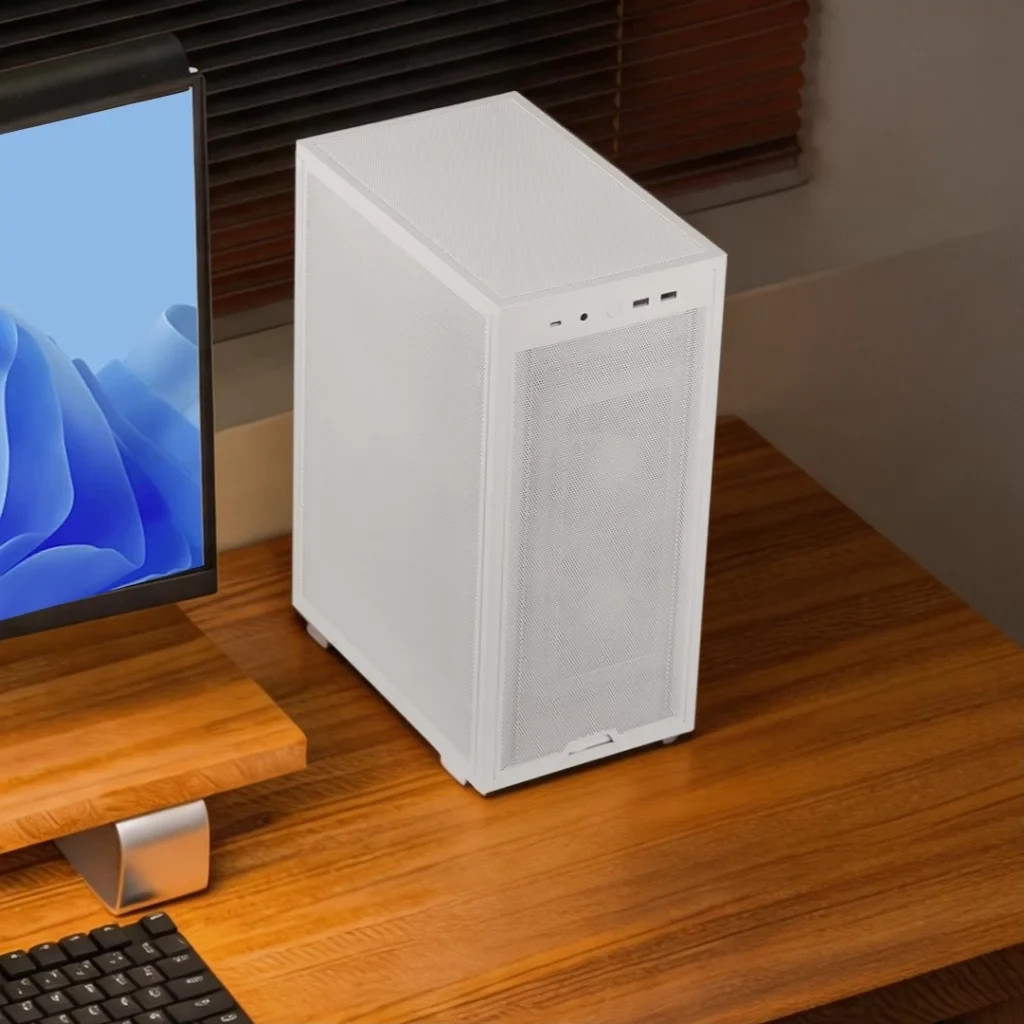 Кутия за компютър Lian Li DAN Cases B4, Mini Tower mATX, бял - G99.B4W.00 - 3