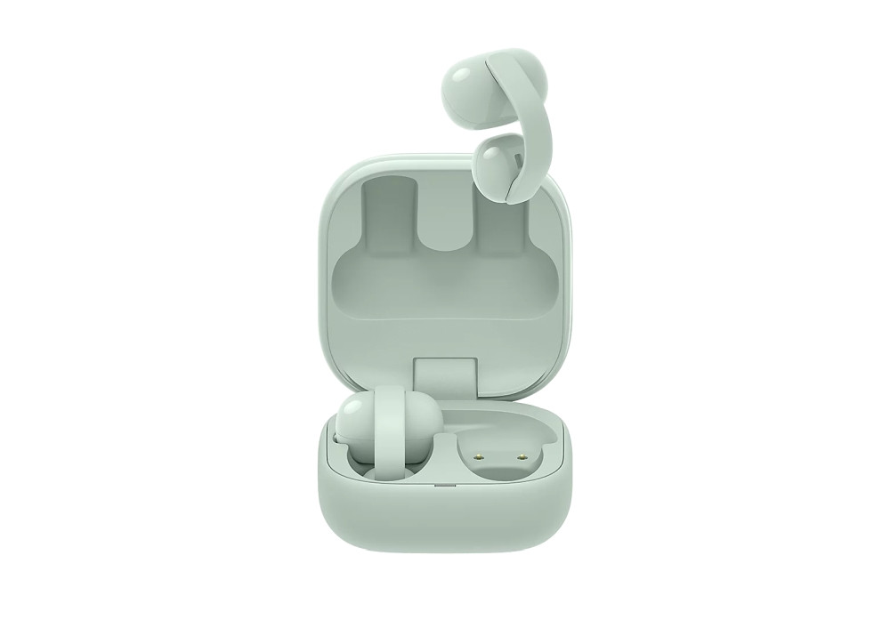 Слушалки Sony LinkBuds Clip WF-LC900, TWS Open-ear, безжични, микрофон, до 15ч батерия, зелени - WFLC900G.CE7 - 6