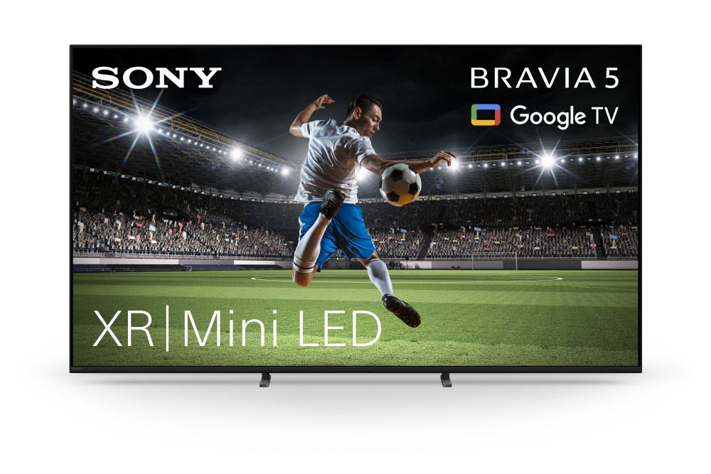 Телевизор Sony BRAVIA 5 K-65XR55, 65" (165.10 cm) 4K Ultra HD Mini LED, Smart Google TV, DVB-T2/C/S2, Wi-Fi, 4x HDMI, 2x USB - K65XR55B.CEI - 1