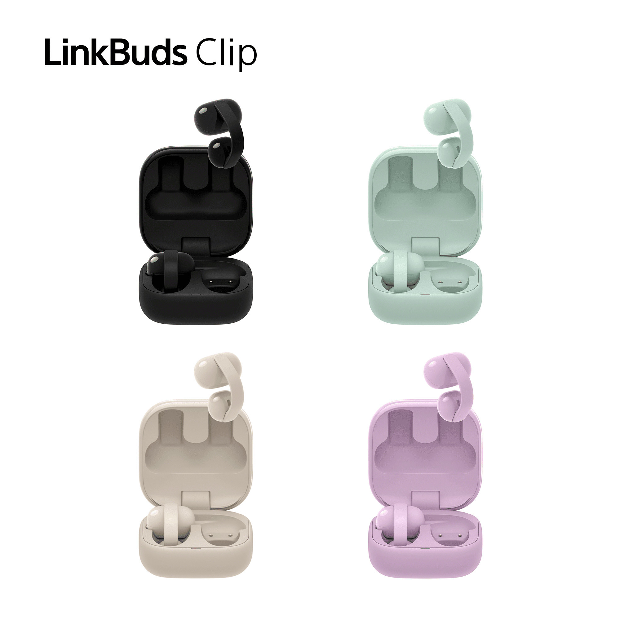 Слушалки Sony LinkBuds Clip WF-LC900, TWS Open-ear, безжични, микрофон, до 15ч батерия, зелени - WFLC900G.CE7 - 8
