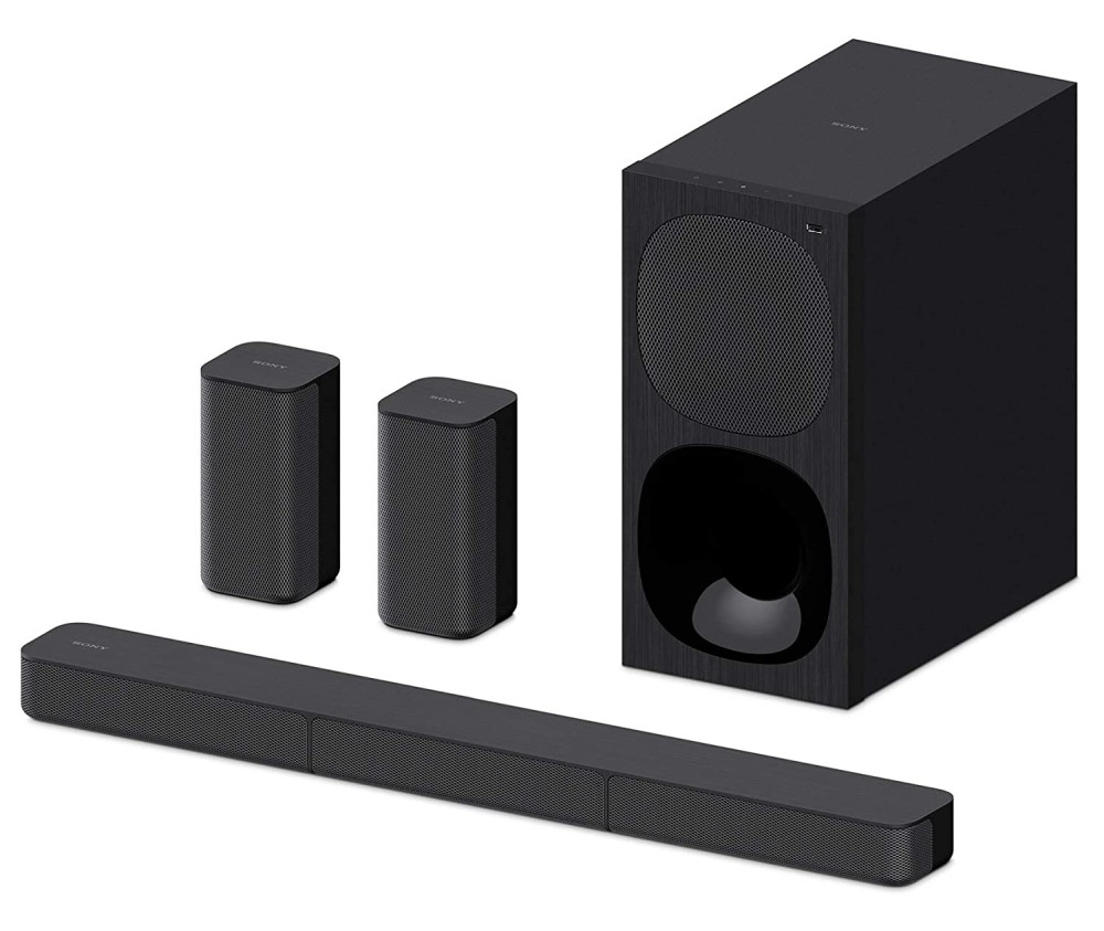 Аудио система Sony HT-S20R, 5.1ch, 400W, Bluetooth 5.0, HDMI ARC, черна - HTS20R.CEL - 1