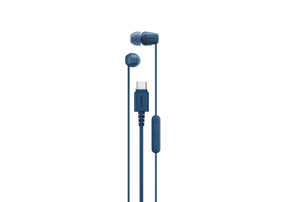 Слушалки Sony IER-EX15C, In-ear, USB Type-C, микрофон, Blue - IEREX15CL.CE7 - 1