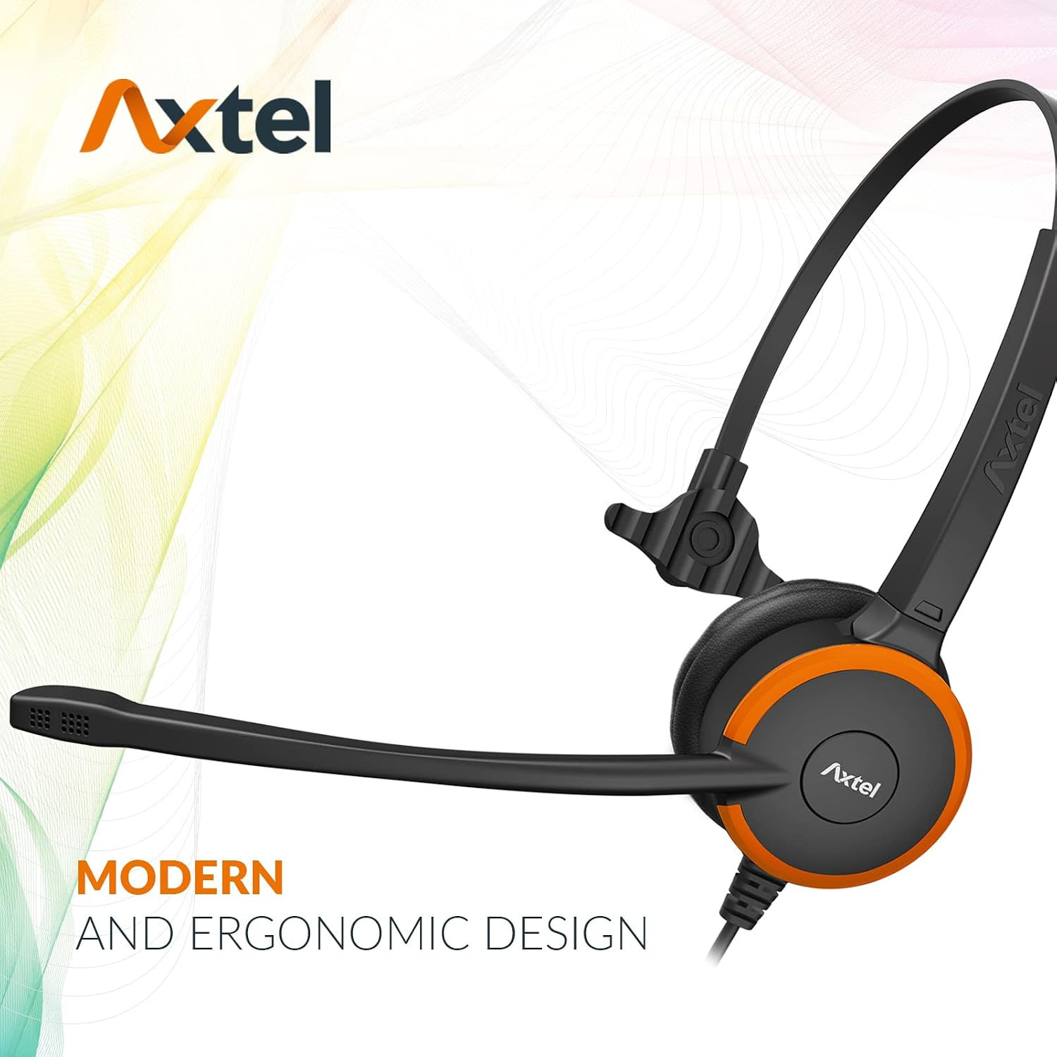 Слушалка Axtel PRIME HD, моно, MS, NC, USB - AXH-PRIMSM - 4