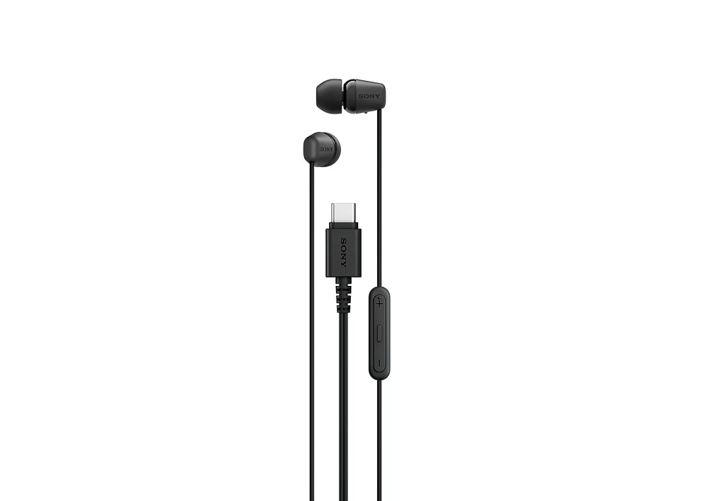 Слушалки Sony IER-EX15C, In-ear, USB Type-C, с микрофон, черни - IEREX15CB.CE7 - 1
