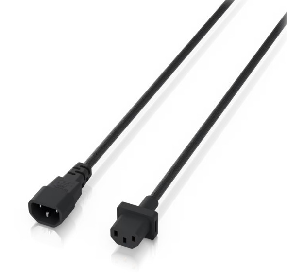 Захранващ кабел Ubiquiti C13-C14, 1.8m - UACC-CABLE-C13-C14 - 1