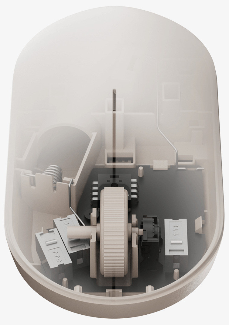 Безжична мишка Xiaomi Wireless Mouse Lite 2, 1000 dpi, RF 2.4 GHz, черна - BHR8916GL - 6