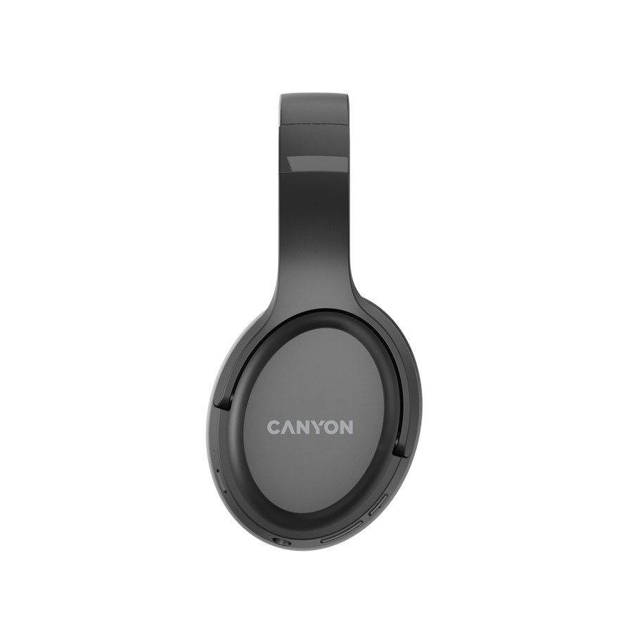 Безжични слушалки Canyon OnRiff 5, Bluetooth 6.0, до 30ч, USB-C, черни - CNS-CBTHS5B - 13