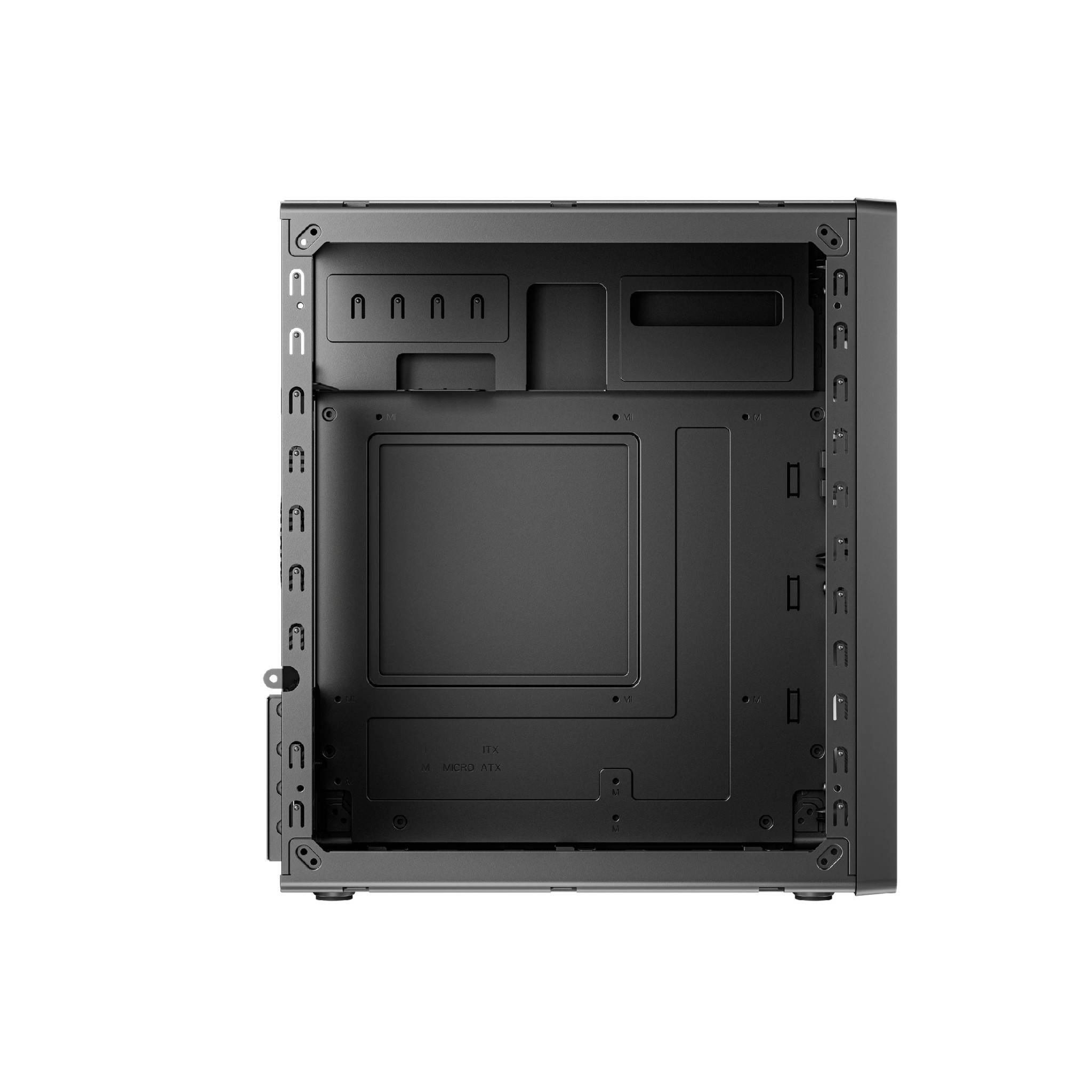 Кутия за компютър DeepCool CC310, Mini Tower, mATX/Mini-ITX, USB 3.0, Черна - R-CC310-BKNNM0-G - 4