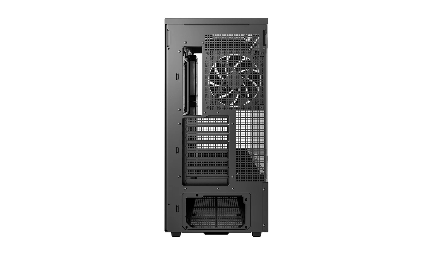 Кутия за компютър DeepCool CH690 LCD, Middle Tower, ATX/mATX/Mini-ITX, Tempered Glass, 4x140mm ARGB вентилатора, 7" LCD дисплей - R-CH690LCD-BKNNA0D-G - 9