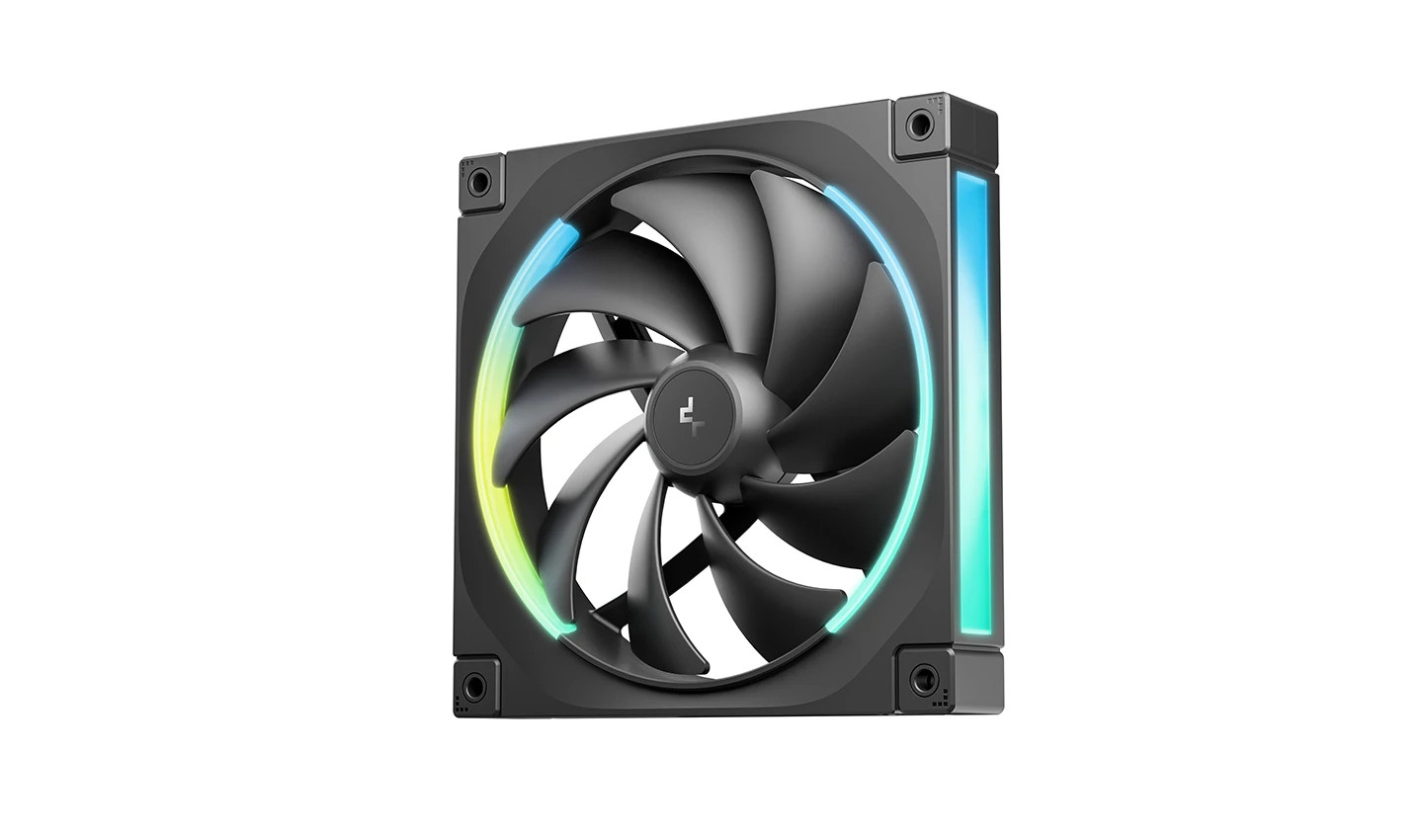 Кутия за компютър DeepCool CH690 LCD, Middle Tower, ATX/mATX/Mini-ITX, Tempered Glass, 4x140mm ARGB вентилатора, 7" LCD дисплей - R-CH690LCD-BKNNA0D-G - 10