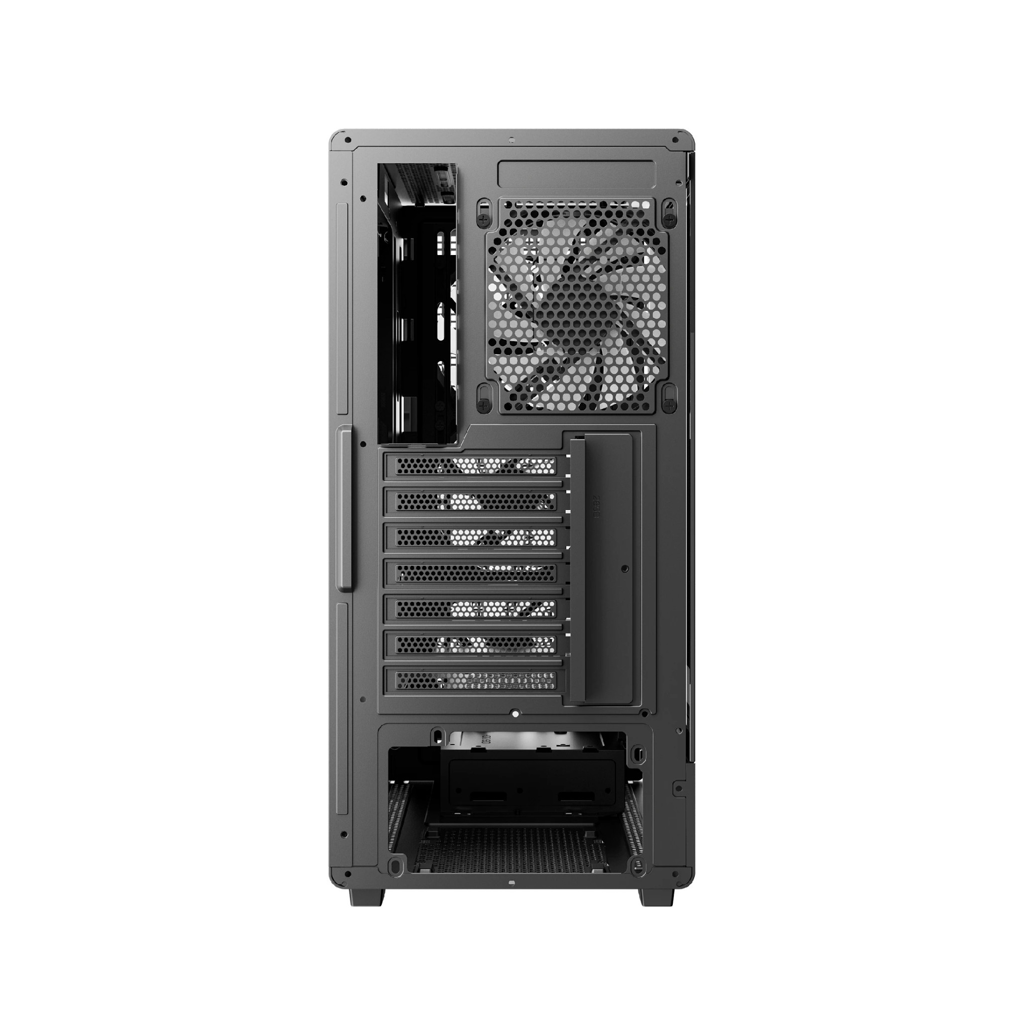 Кутия за компютър DeepCool CC550, Middle Tower, ATX, Tempered Glass, 4x 120mm ARGB вентилатора - R-CC550BKANA4-G - 9