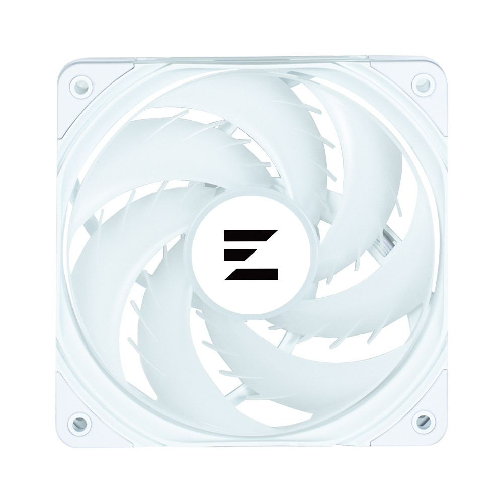 Вентилатор Zalman ZM-AF120 ARGB, 120mm, 600-2000 RPM, ARGB подсветка, бял - ZM-AF120 ARGB WHITE - 3
