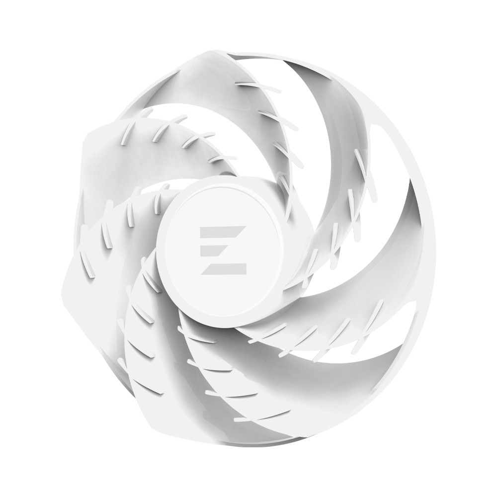 Вентилатор Zalman ZM-AF120R ARGB, 120mm, ARGB подсветка, бял - ZM-AF120R ARGB WHITE - 6