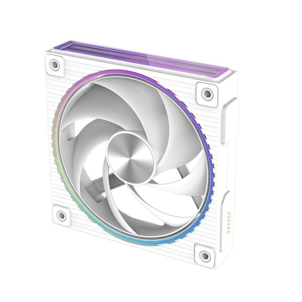 Комплект вентилатори Zalman ZM-DF 120 A3, 120mm PWM 2300RPM бял - ZM-DF120 A3 WHITE - 8