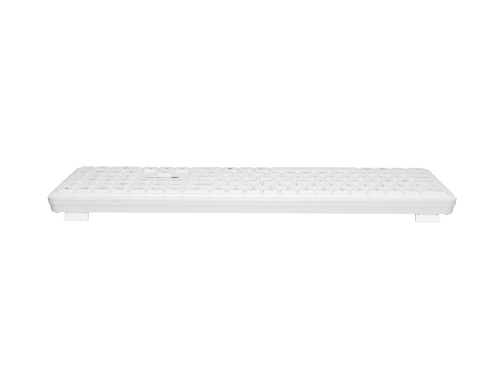 Безжична клавиатура Natec Tang, Bluetooth + 2.4GHz, Silent, Slim, Бяла - NKL-2469 - 5