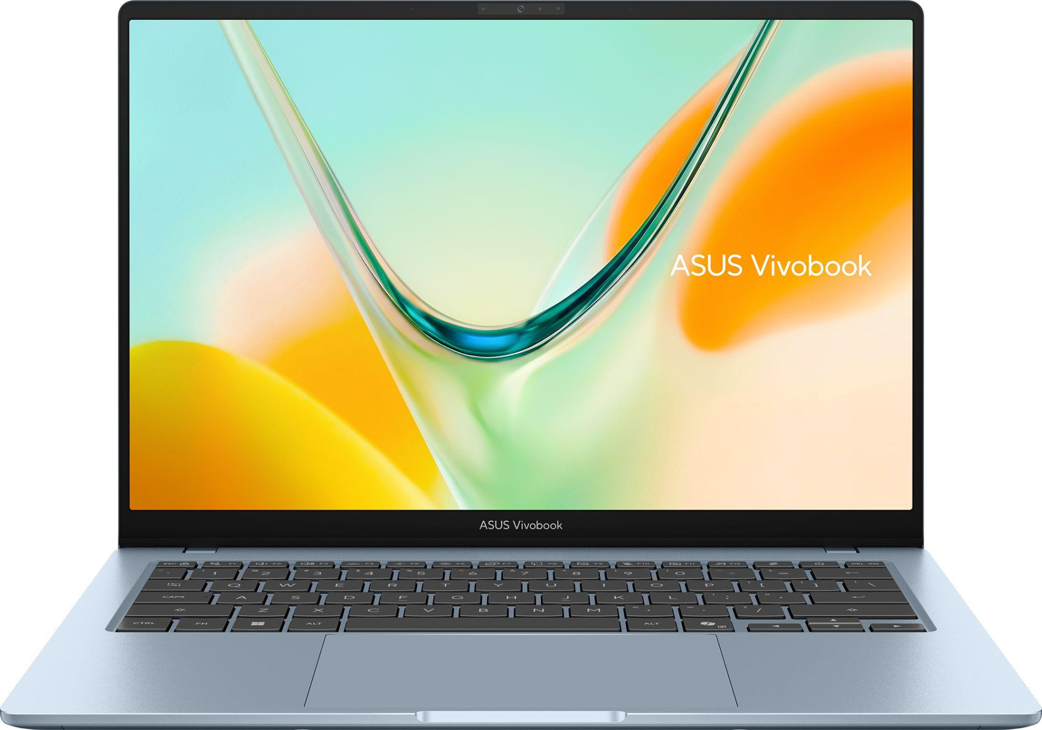 Лаптоп ASUS Vivobook S14 S5408QA-TM274W, 14" IPS WUXGA, Snapdragon X X1-26-101, 8GB LPDDR5X, 256GB SSD, Win11 Home - 90NB19B1-M00PF0 - 1