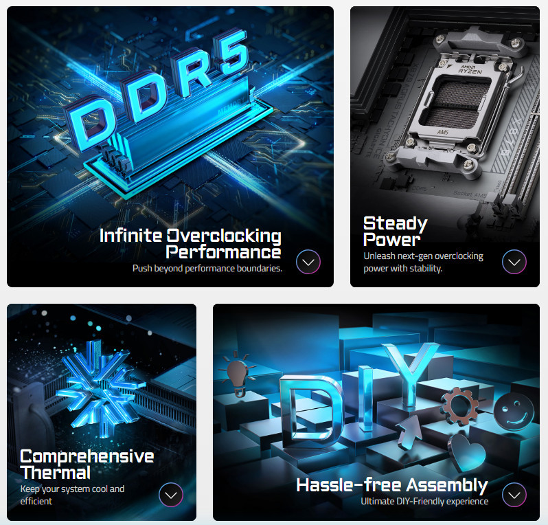 Дънна платка Gigabyte X870 Aorus Tachyon Ice, AMD AM5, DDR5, Wi-Fi 7 - X870 A TACHYON ICE - 7