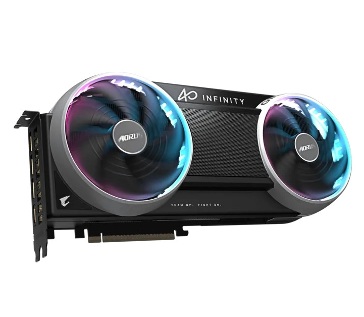 Видео карта Gigabyte Aorus GeForce RTX 5070 Ti, 16GB GDDR7 - GV-N507TAORUS IF-16GD - 4