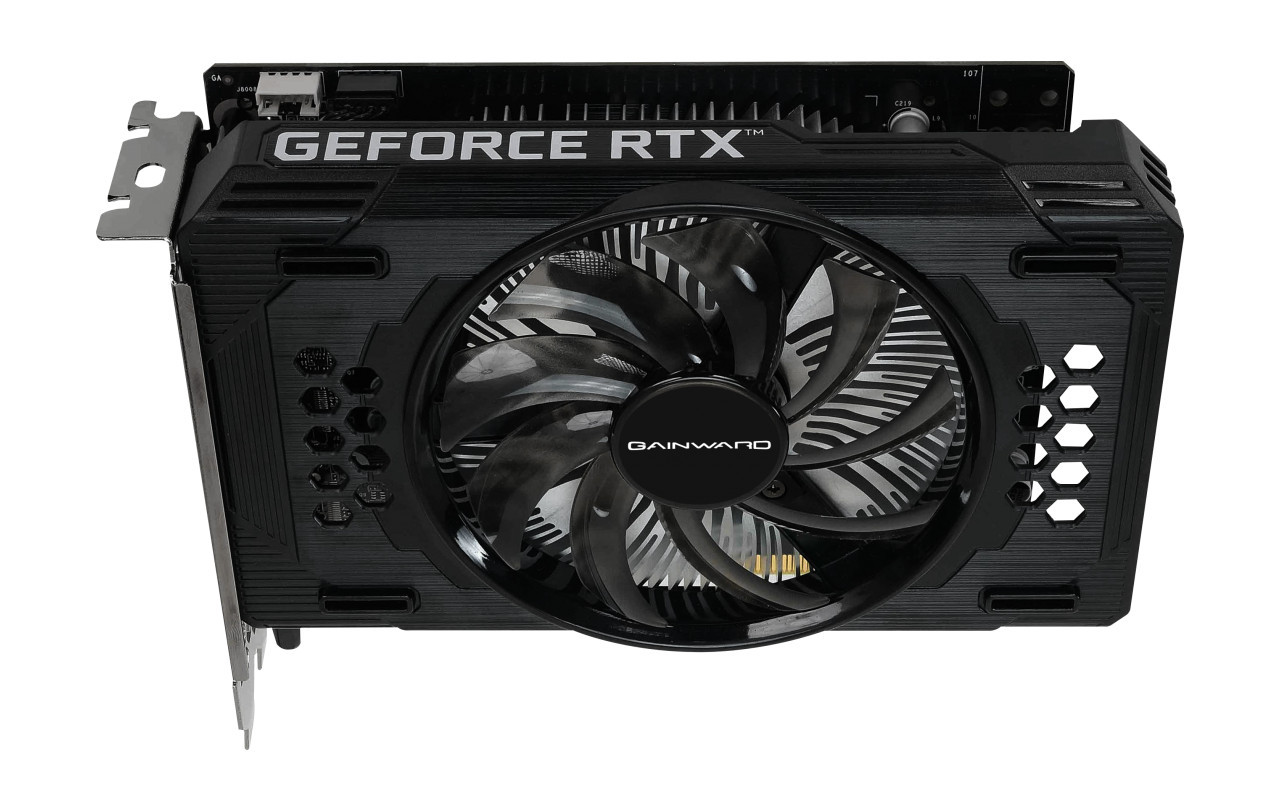 Видео карта GAINWARD GeForce RTX 3050 Pegasus, 6GB GDDR6, DP1.4a, HDMI 2.1, DVI-D - NE63050018JE-1072E - 2