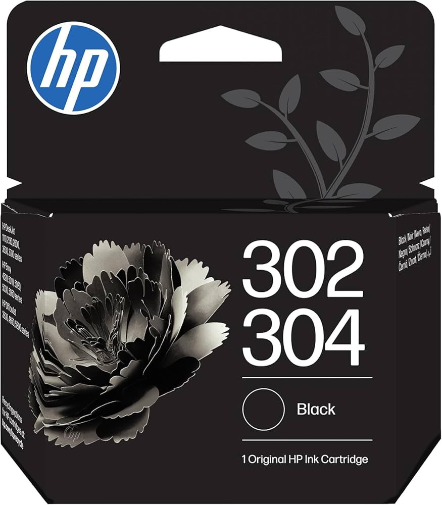 Консуматив HP 302/304, Black, ~120 страници - B7RT7AE - 1