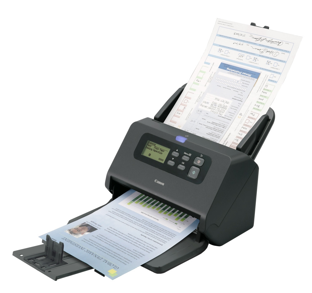 Скенер Canon Document Reader M260, A4, 60ppm/120ipm, 600x600 dpi, USB 3.1+ Readiris PDF Essentials - 2405C003AA_4751V745 - 1
