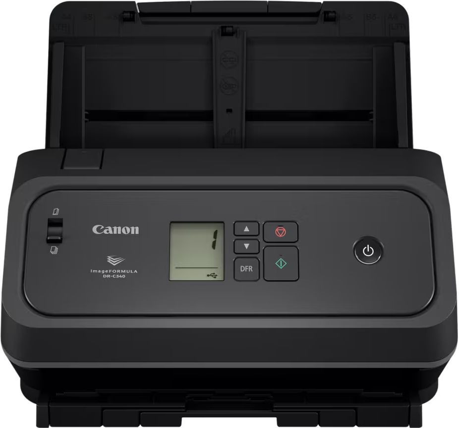Скенер Canon imageFORMULA DR-C340, Desktop, A4, 40ppm/80ipm, USB 3.2 - 7291C003AA - 2