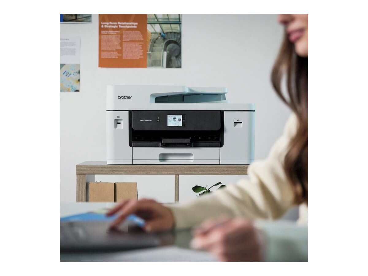 Мастилоструйно многофункционално устройство Brother MFC-J3660DWYJ1, Print/Copy/Scan/Fax, 31 ipm, Wi-Fi, ADF - MFCJ3660DWYJ1 - 3