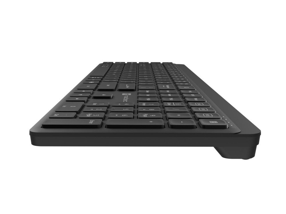 Безжична клавиатура Natec Tang, Bluetooth + 2.4GHz, Silent, Slim, USLayout - NKL-2468 - 4