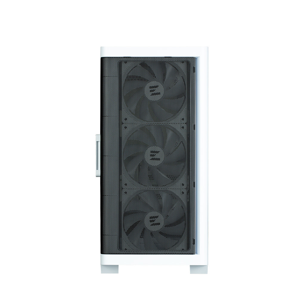 Кутия за компютър ZALMAN M4, mATX Mini-Tower, Tempered Glass, 4x120mm ARGB вентилатора, бяла - M4 WHITE - 3