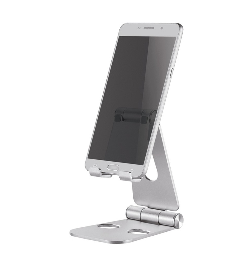 Стойка за смартфон Neomounts DS10-160SL1, до 7", регулируема височина 12.7cm, Silver - DS10-160SL1 - 1