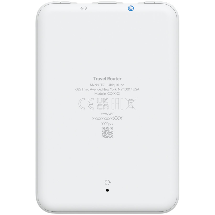 Рутер Ubiquiti UniFi Travel Router, Wi-Fi 5 (802.11ac), 2x LAN, USB Tethering - UTR - 4